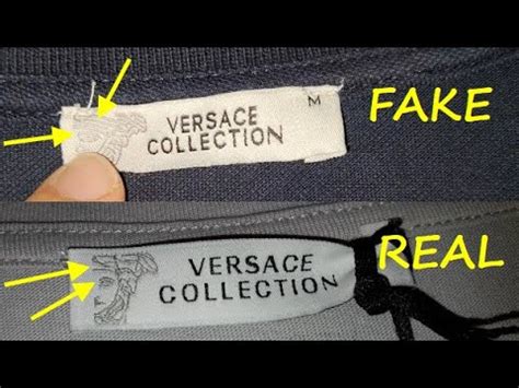 spotting fake versace ties|Versace counterfeit.